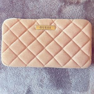 Baby Pink Guess Clutch Wallet